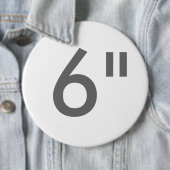 Aangepaste 6-inch kolossale Button lege Sjabloon (In situ)