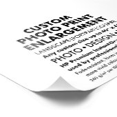 Aangepaste 6 "x4" landschapsfoto vergroting Afdruk (Hoek)