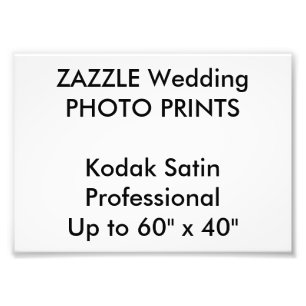 Aangepaste 7 x 5-inch professionele foto's Prints Foto Afdruk
