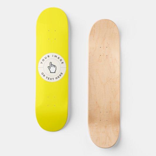 Aangepaste 8 1/4" Skateboard Deck (alleen deck) (Voorkant)
