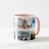 Aangepaste 8 Fotocollage Keepsake Mok (Voorkant rechts)