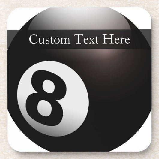 Aangepaste 8-inch galliards drankjes onderzetter (Voorkant)