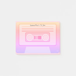 Aangepaste 90-kanonnen met dampgolf-esthesie op do post-it® notes