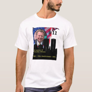 Aangepaste 911 Jubileum Herdenking T-Shirt