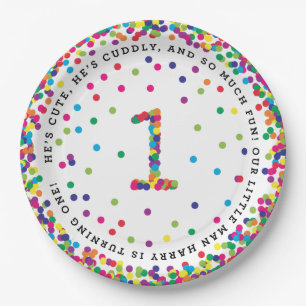 Aangepaste 9-inch borden van Ellen Papieren Bordje