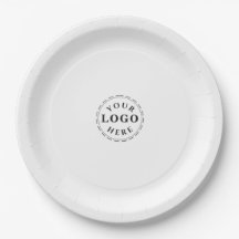 Aangepaste 9 inch papier Bord met uw zakelijke Log