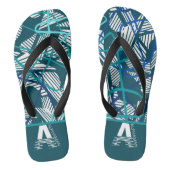 Aangepaste A Alphaman Flip Flops (Voetbed)