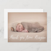 AANGEPASTE AANBIEDING | Dank u Briefkaart (Voorkant / Achterkant)