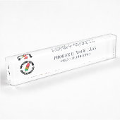 Aangepaste aanduiding voor Logo Naambordje
