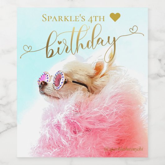 Aangepaste Aangepaste Aangepaste foto Aanhoudsdag  Wijn Etiket (Enkel label)