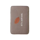 Aangepaste aangepaste autum badmat (Voorkant Verticaal)