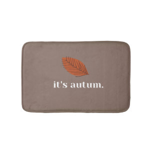 Aangepaste aangepaste autum badmat