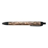 Aangepaste aangepaste chunky Chocolade-tekst Zwarte Inkt Pen (Bodem)