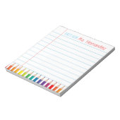 Aangepaste aangepaste encils voor het toetsenbord  notitieblok (Gedraaid)