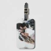 Aangepaste aangepaste foto dubbelzijdig bagagelabel (Voorkant (verticaal))