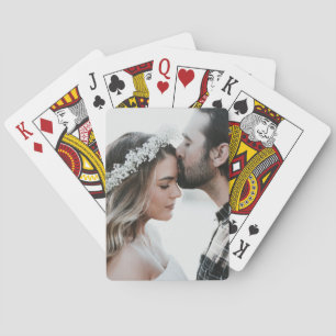 Aangepaste aangepaste foto dubbelzijdig pokerkaarten