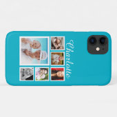Aangepaste aangepaste fotocollage Case-Mate iPhone case (Achterkant (horizontaal))