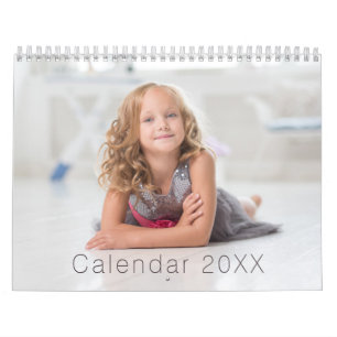 Aangepaste aangepaste fotokalender kalender