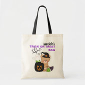 Aangepaste aangepaste halloween Trick or treat tas (Voorkant)