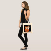 Aangepaste aangepaste halloween Trick or treat tas (Voorkant (model))