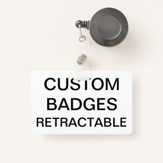 Aangepaste, aangepaste, intrekbare CLIP BADGE