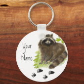 Aangepaste, aangepaste kabelsporen sleutelhanger (Voorkant)