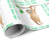 Aangepaste aangepaste kleur voor baby-sleuf cadeaupapier (Rol Hoek)