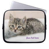 Aangepaste, aangepaste Kute Pat Photo-laptophoes Laptop Sleeve (Voorkant)
