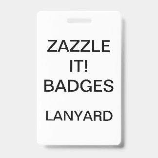 Aangepaste, aangepaste LANYARD BADGE