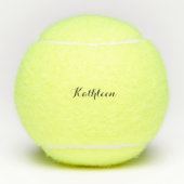 Aangepaste aangepaste naam tennisballen (Voorkant)