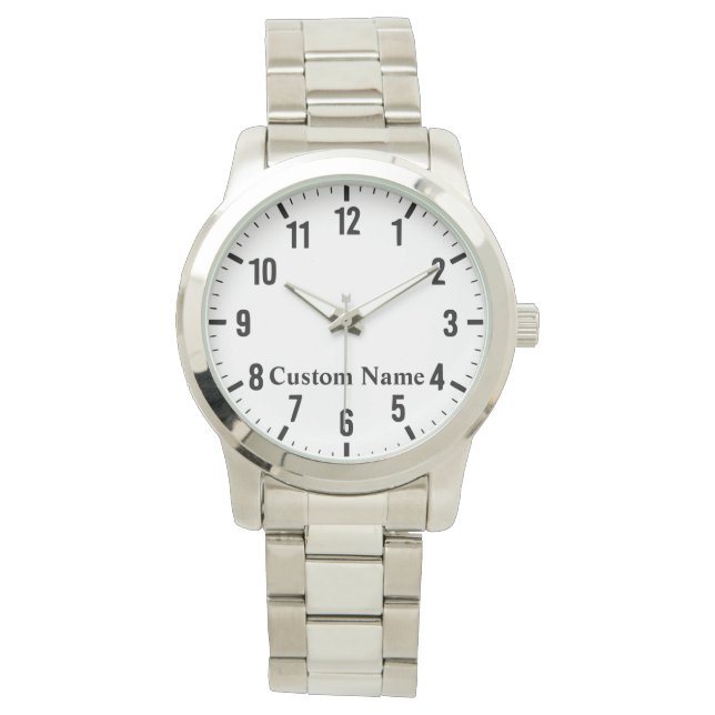 Aangepaste aangepaste naam volgen horloge (Voorkant)