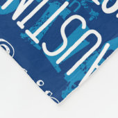 Aangepaste aangepaste naam voor Austin Fleece Deken (Hoek)