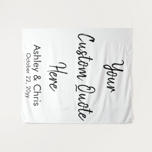 Aangepaste aangepaste offerte voor weduwschap op b wandkleed (Voorkant (horizontaal))