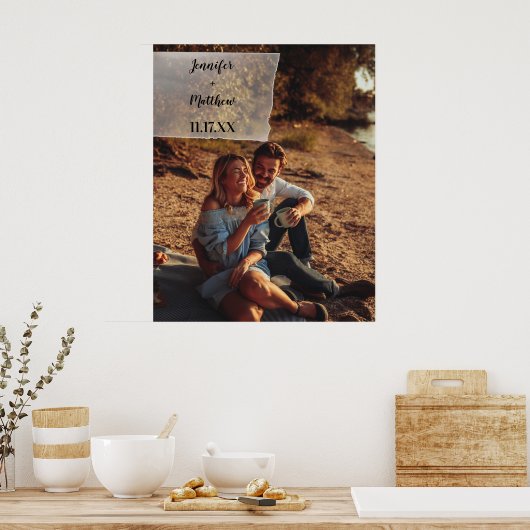 Aangepaste aangepaste Rustige fotostijl Poster (Keuken)