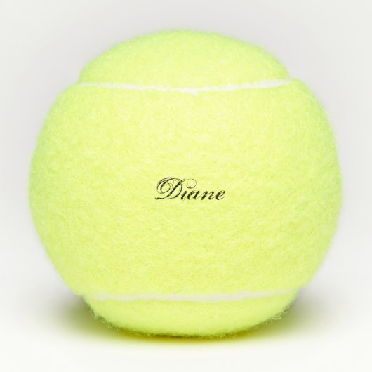 Aangepaste aangepaste scriptnaam tennisballen (Voorkant)