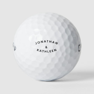 Aangepaste aangepaste standaardnamen Golfballs Golfballen