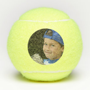 Aangepaste aangepaste Tennis Player-foto Tennisballen