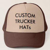 Aangepaste, aangepaste TRUCKER HAT lege Sjabloon