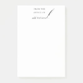 Aangepaste, aangepaste Ventilator schrijver voor v Post-it® Notes