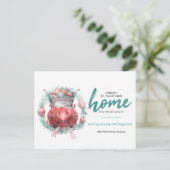 Aangepaste aankondiging van kerstvakantie (Staand voorkant)