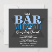 Aangepaste aankondigingen van de moderne Bar Mitzv (Voorkant)