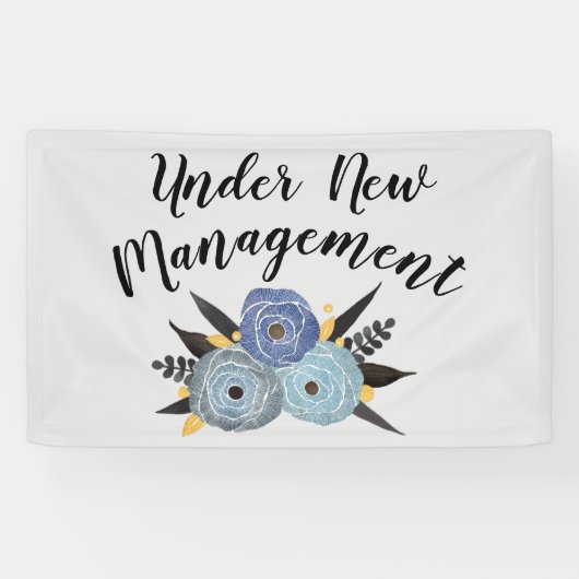 Aangepaste aanmaning bedrijfsbanner voor wijziging spandoek (Horizontaal)