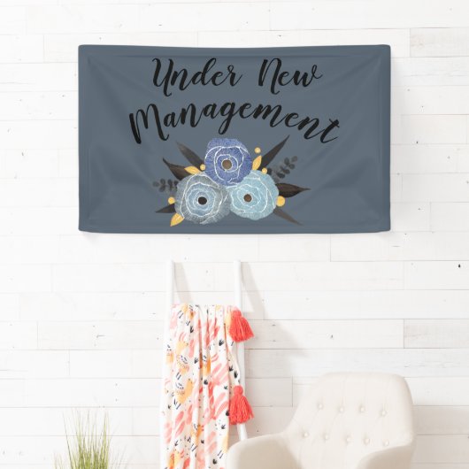 Aangepaste aanmaning bedrijfsbanner voor wijziging spandoek (Insitu)