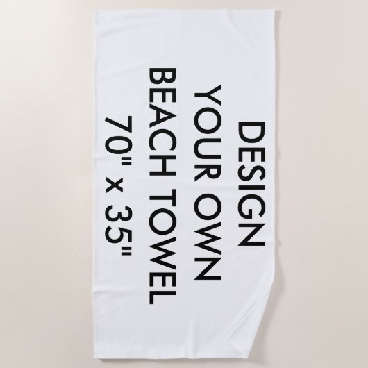 Aangepaste aanpasbare handdoek (Voorkant)