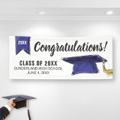 Aangepaste aanpassingen voor klasse 20XX Graduatio Spandoek