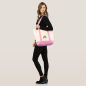 Aangepaste aanvinkcode Afbeelding Violin Player-ta Tote Bag (Voorkant (model))