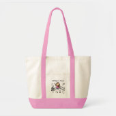 Aangepaste aanvinkcode Afbeelding Violin Player-ta Tote Bag (Voorkant)
