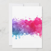 Aangepaste aap verjaardagskaart kaart (Achterkant)