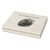 Aangepaste aardbeistempel 	rubberstempel (Stempel)