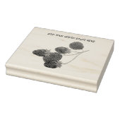 Aangepaste aardbeistempel 	rubberstempel (Stempel)